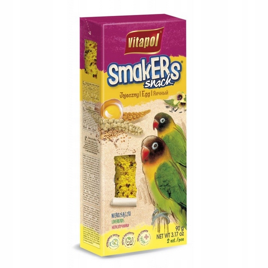 Smakers Snack Jajeczny Dla Nierozłączek Vitapol 90g 2 szt.