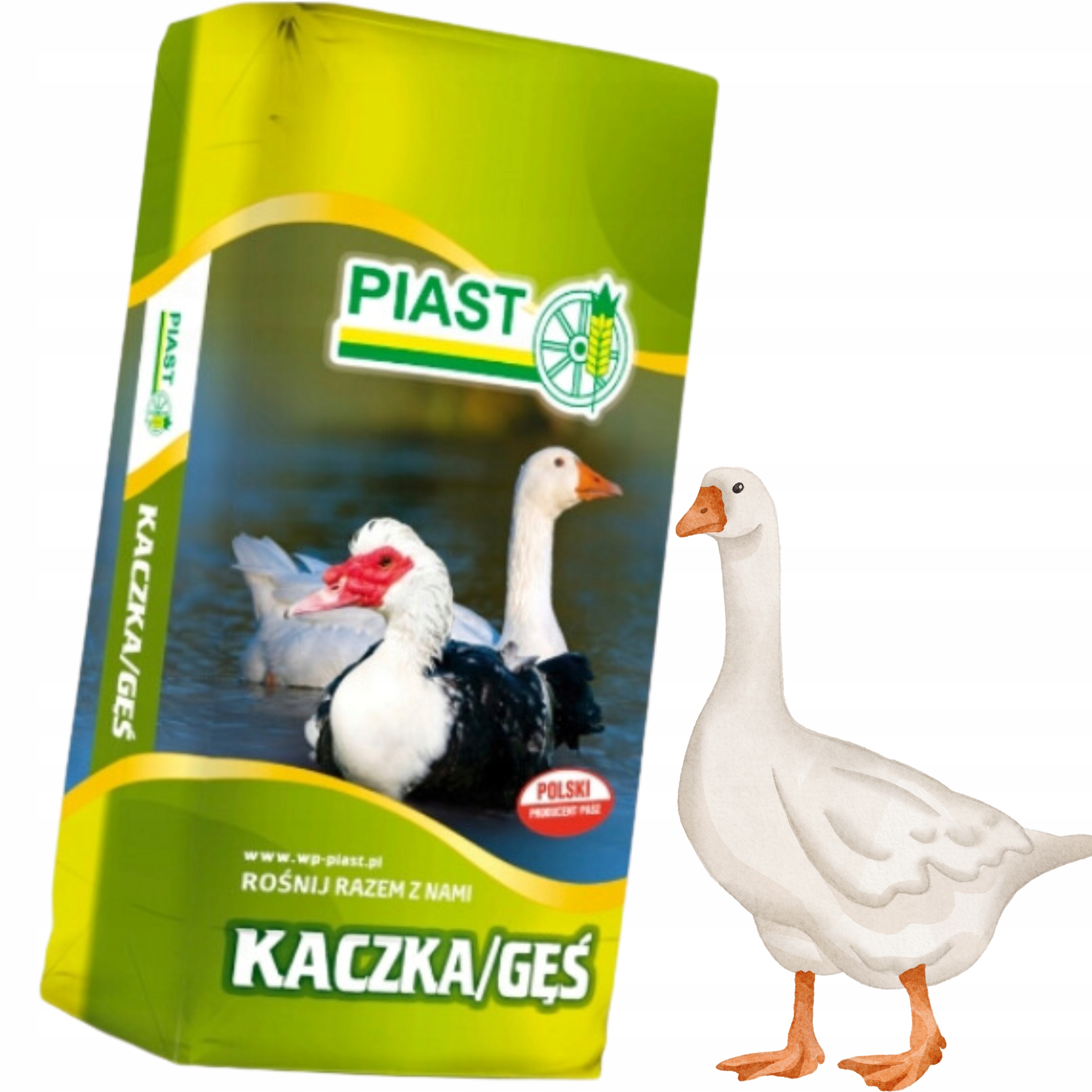Pasza Kaczka Gęś 2G Piast Pasze Dla Kaczek i Gęsi Dwójka powyżej 3 tyg 25kg