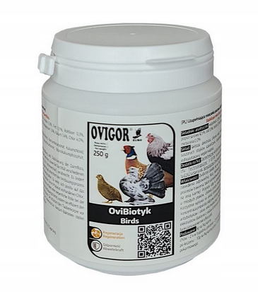 OviBiotyk Birds dla ptaków ozdobnych Ovigor 250g
