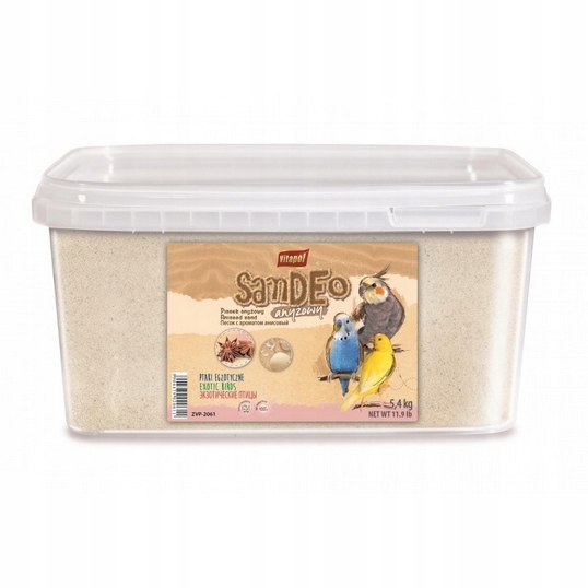 Sandeo Piasek Dla Ptaków Vitapol Wiadro 5,4 kg