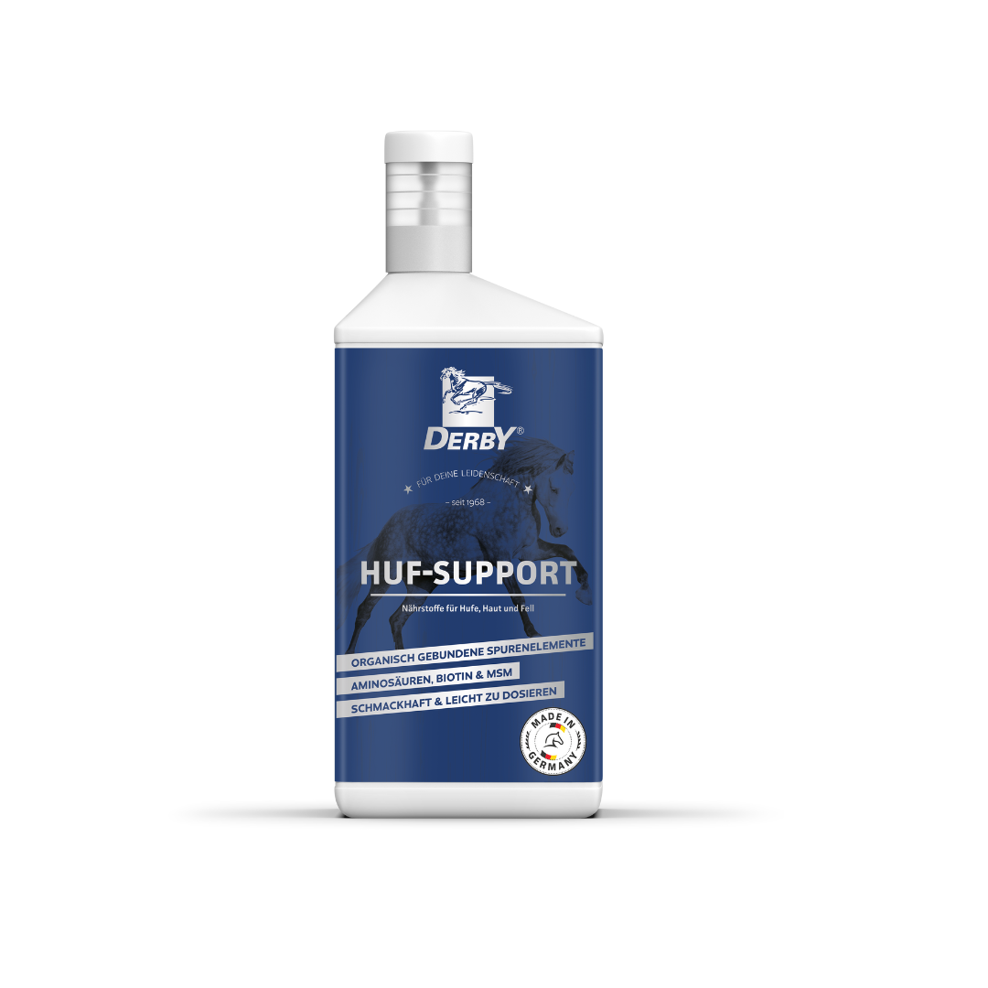 DERBY Huf-Support - Zdrowe kopyta, lśniąca sierść 1L