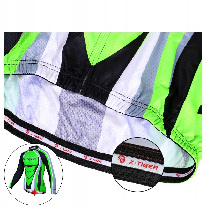 BLUZA NA ROWER MĘSKA ODDYCHAJĄCA TERMO ODBLASK PRO