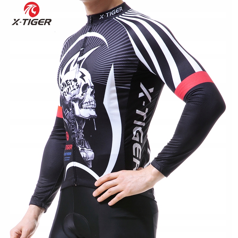 Bluza Do Jazdy Na Rowerze Z Odblaskami Męska Rozpinana Wiosenna Ciepła XL