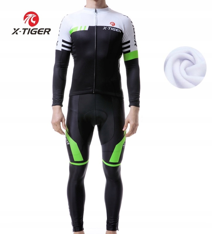 BLUZA NA ROWER MĘSKA ODDYCHAJĄCA TERMO ODBLASK PRO