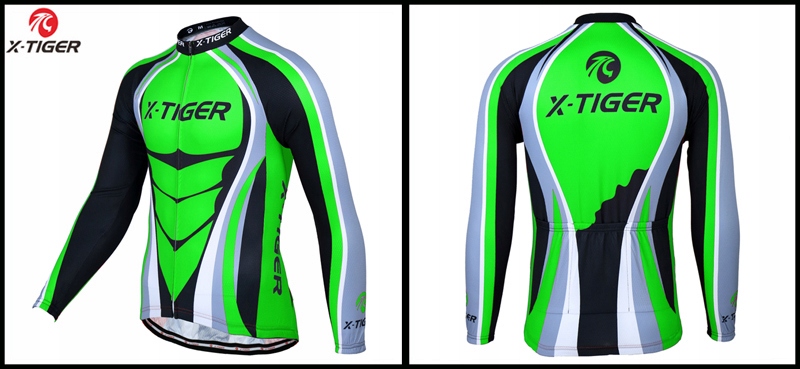 Bluza Kolarska Męska Z Ociepleniem Termoaktywna Wygodna Stylowa X-Tiger M