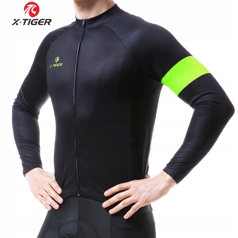 Bluza Kolarska Męska Z Ociepleniem Termoaktywna Wygodna Stylowa X-Tiger M