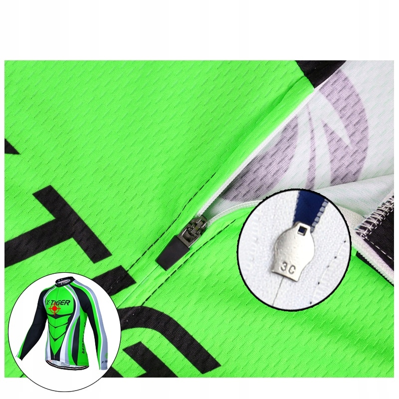 Bluza Kolarska Męska Z Ociepleniem Termoaktywna Wygodna Stylowa X-Tiger M