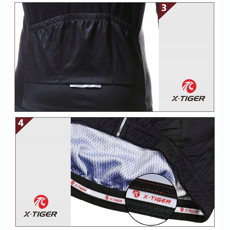 Bluza Kolarska Męska Z Ociepleniem Termoaktywna Wygodna Stylowa X-Tiger M