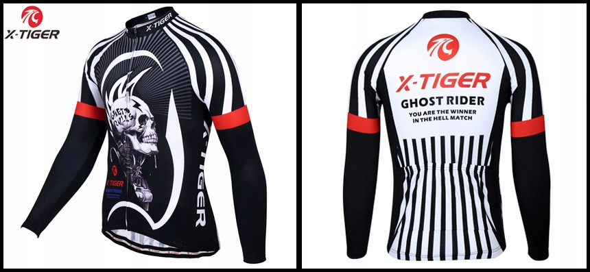 Bluza Do Jazdy Na Rowerze Z Odblaskami Męska Rozpinana Wiosenna Ciepła XL