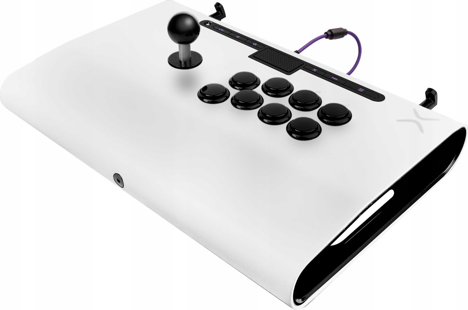 Stick de joc Victrix Pro FS, PS5, PS4, PC, alb, cu butoane Sanwa