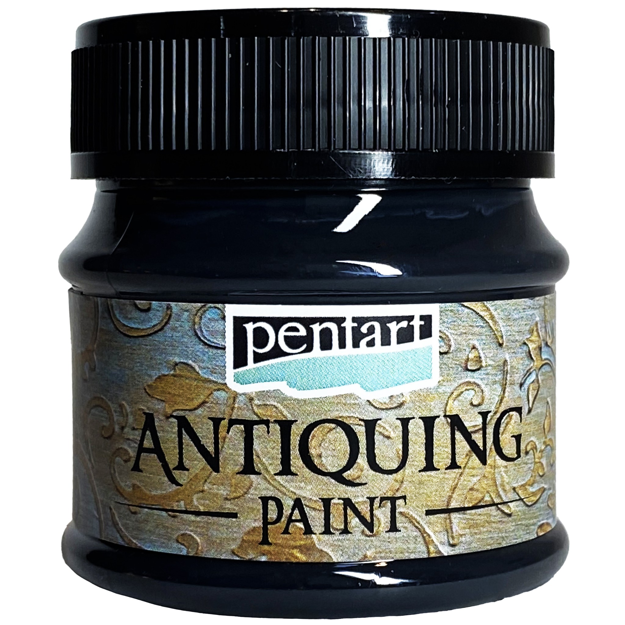 PENTART Antiquing Paint Schwarz 50 ml