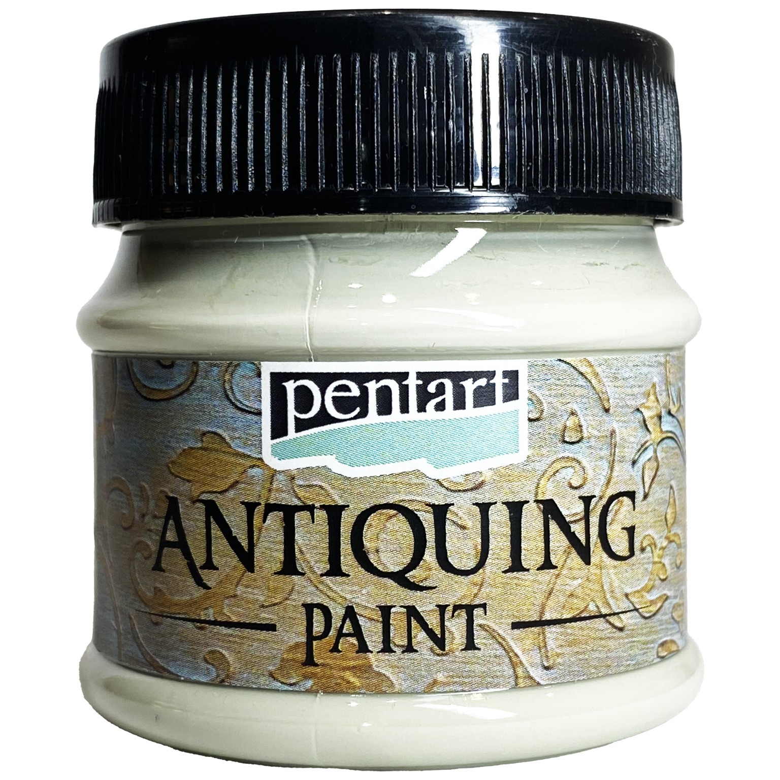 PENTART Antiquing Paint Cremegrün 50 ml