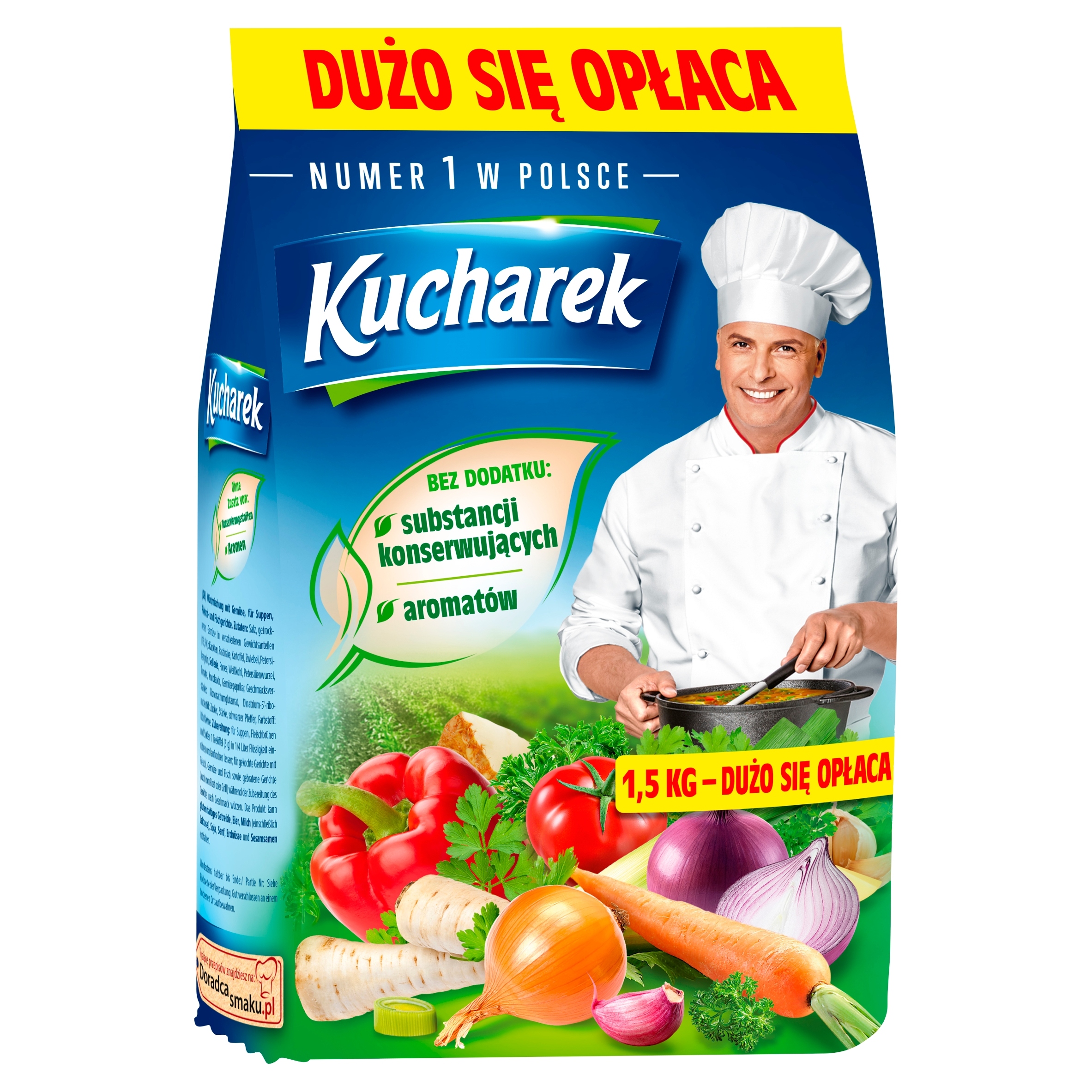 Przyprawa do potraw Kucharek 1500 g
