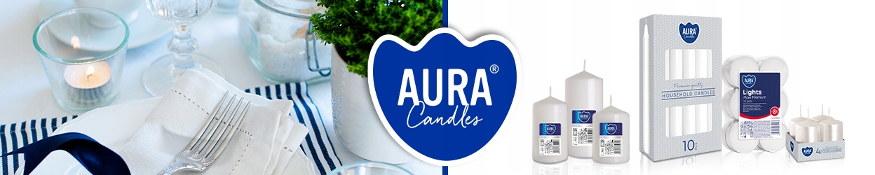 Świeca stołowa stożek BISPOL 7H 24,5CM S30-230 CZERWONY METALIK 10szt.