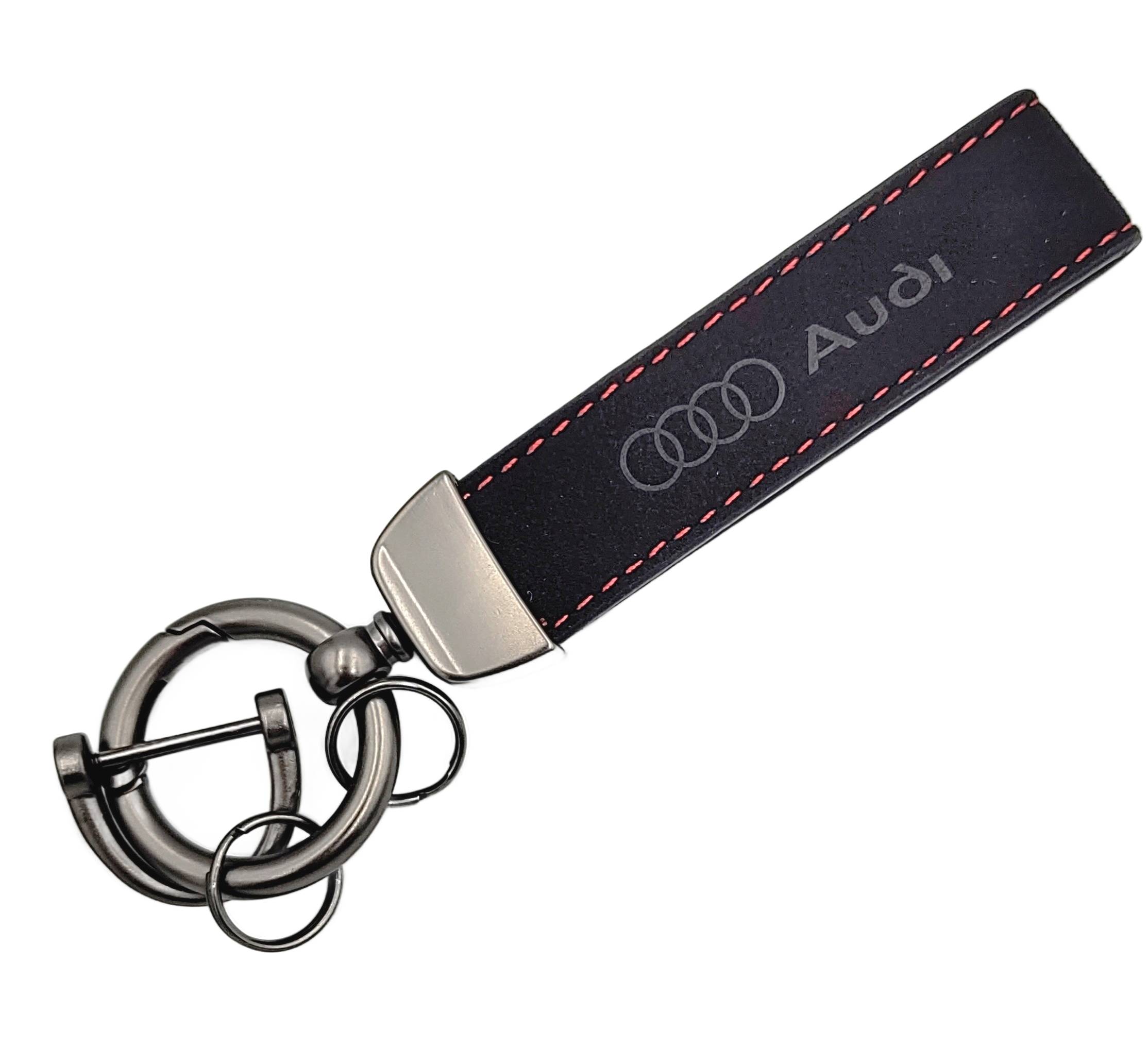 AUDI BRELOK samochodowy AUDI BRELOCZEK do kluczy  + pudełko na prezent