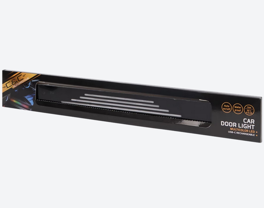 Oświetlenie drzwi samochodu C&C 25 trybów Łatwa instalacja Bezprzewodowe