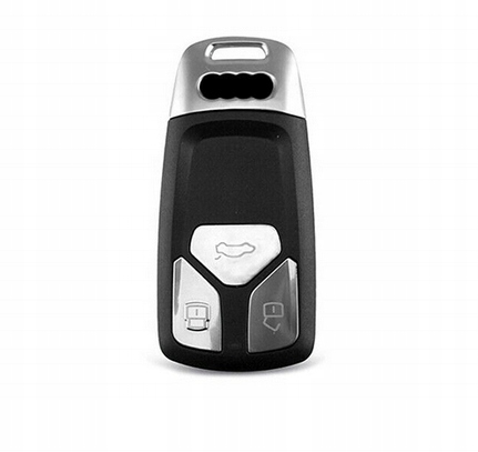 AUDI ETUI na kluczyk BRELOK do pilota + OZDOBA A3 A4 A5 A6 A7 A8 A4L A6L S8