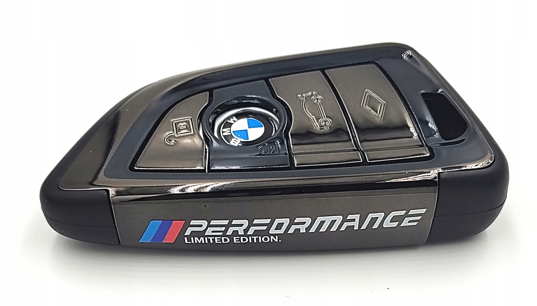 BMW etui M-POWER MOCNE etui na pilot + BRELOK do klucza BMW M-PERFORMANCE