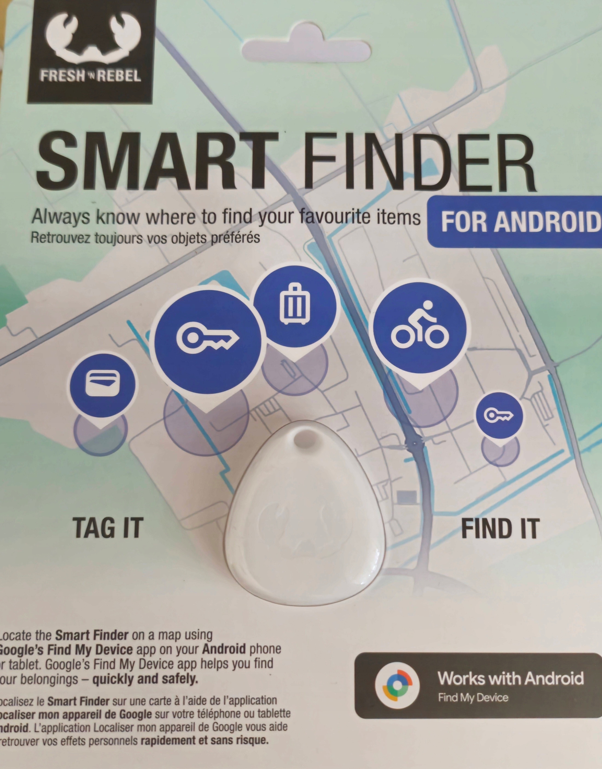 Fresh 'n Rebel Keychain Smart Finder - Lokalizator Bluetooth dla Androida