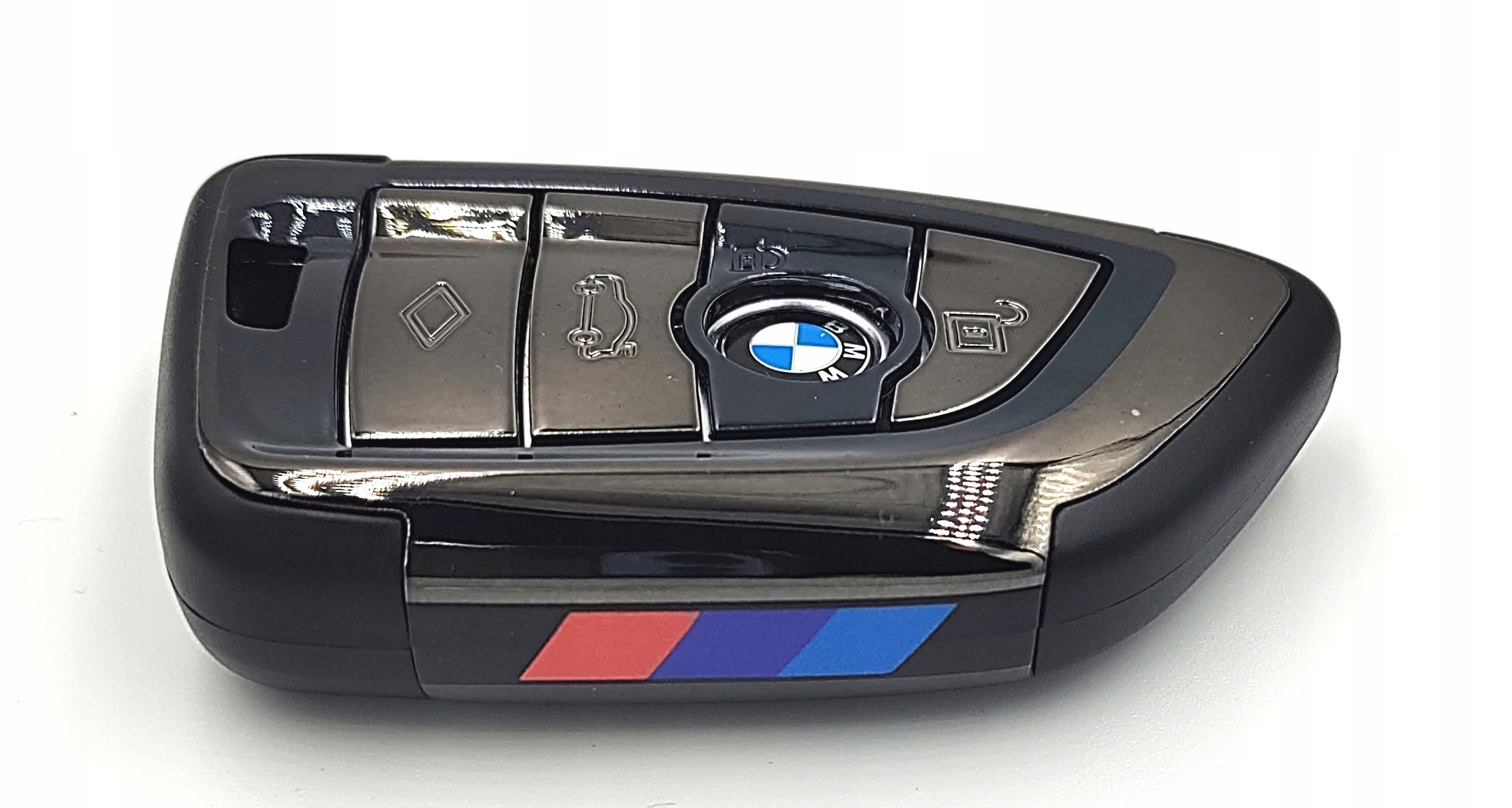 BMW etui M-POWER MOCNE etui na pilot + BRELOK do klucza BMW M-PERFORMANCE