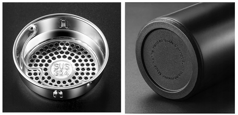 BMW kubek termiczny 0,5 M-Performance wyświetlacz temperatury LED 500ml