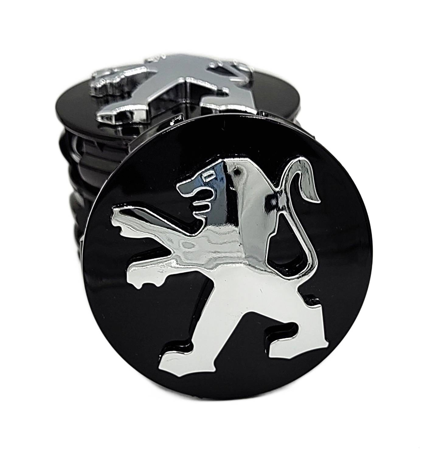 Set 4 capace jante, Peugeot 60mm 55853809, Argintiu, 16 inch - eMAG.ro