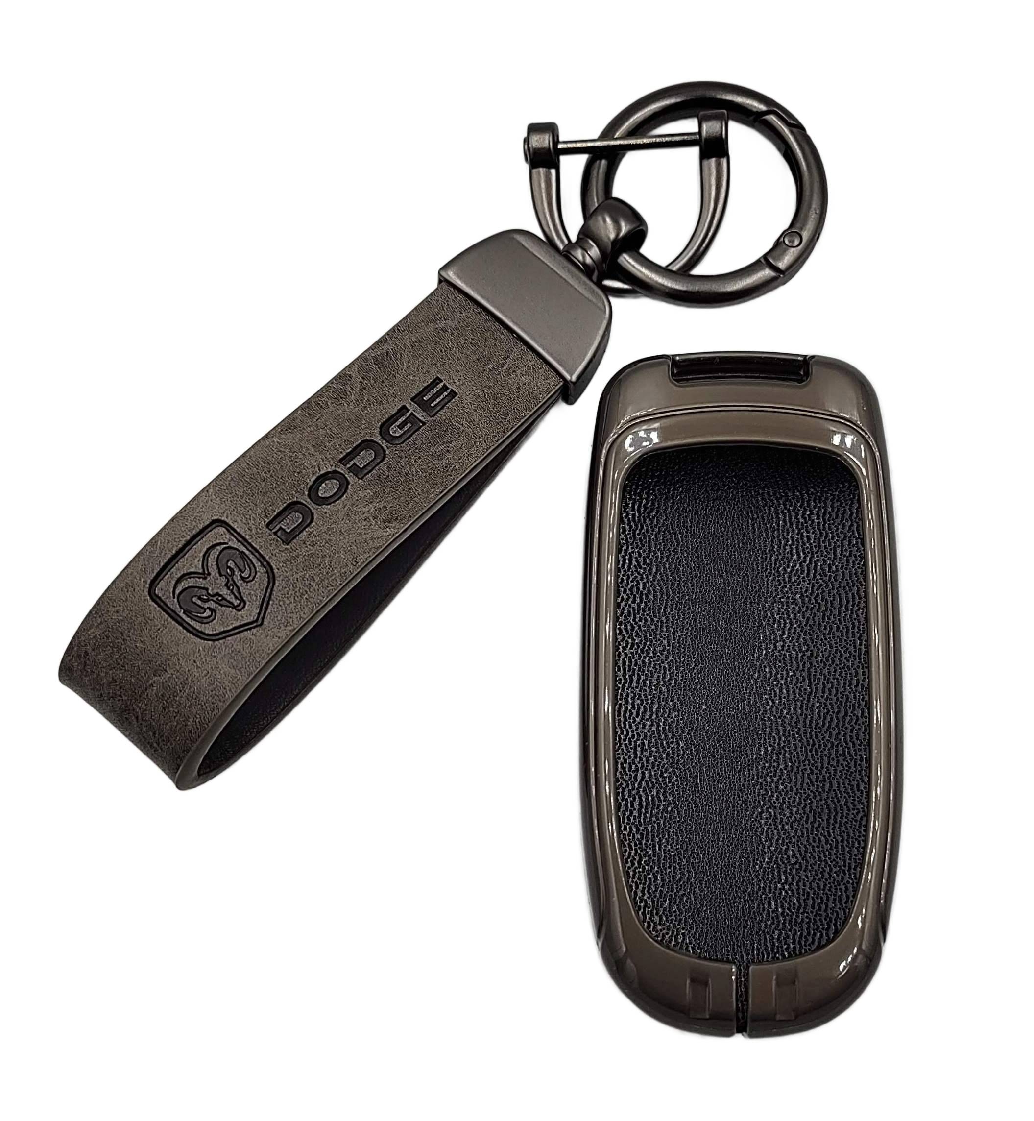 3w1 DODGE ETUI na kluczyk pilot BRELOK skórzany RAM Charger Challenger