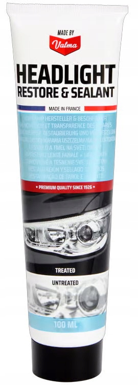 Środek do czyszczenia reflektorów Valma Headlight Restore & Sealant 100 ml