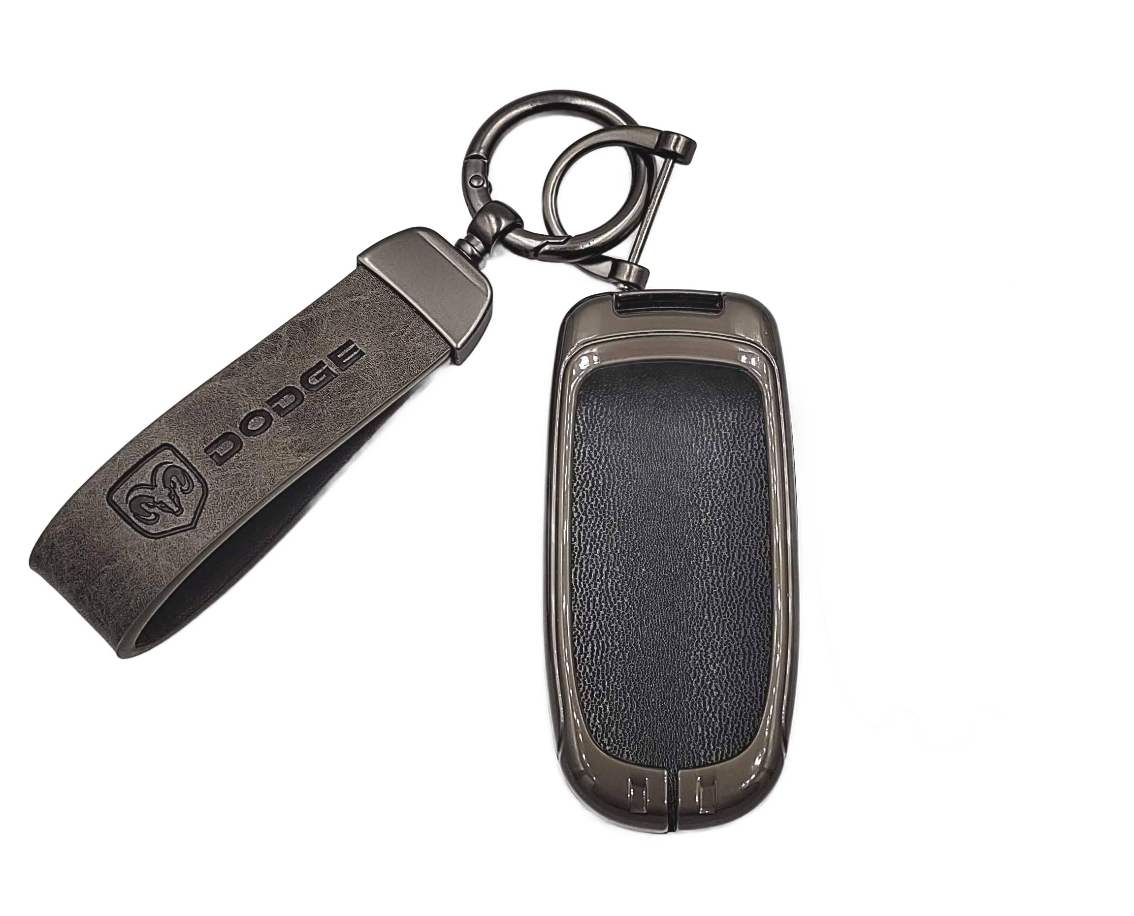 3w1 DODGE ETUI na kluczyk pilot BRELOK skórzany RAM Charger Challenger