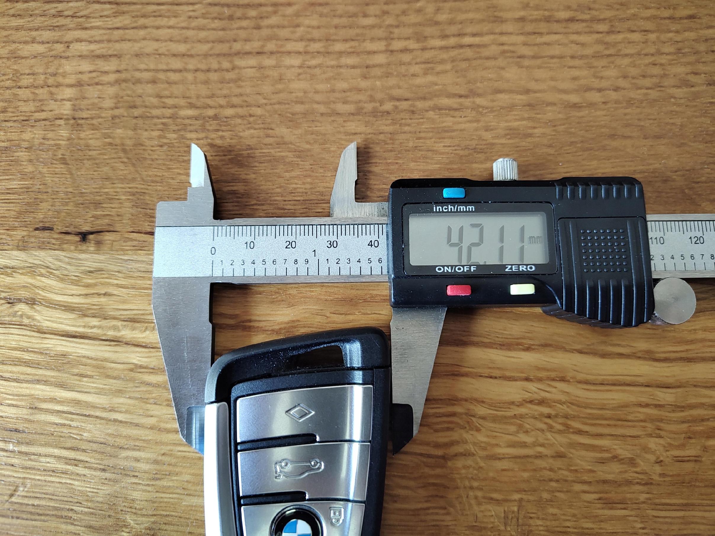 BMW etui M-POWER MOCNE etui na pilot + BRELOK do klucza BMW M-PERFORMANCE