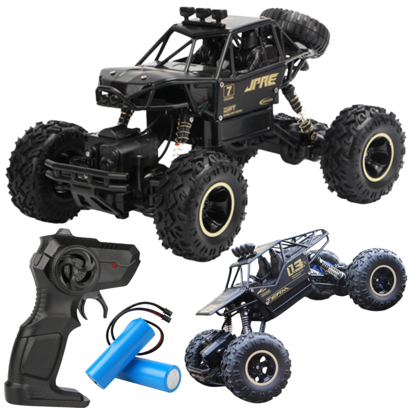 Masina cu telecomanda Monster Truck Zaxer, curse off-road