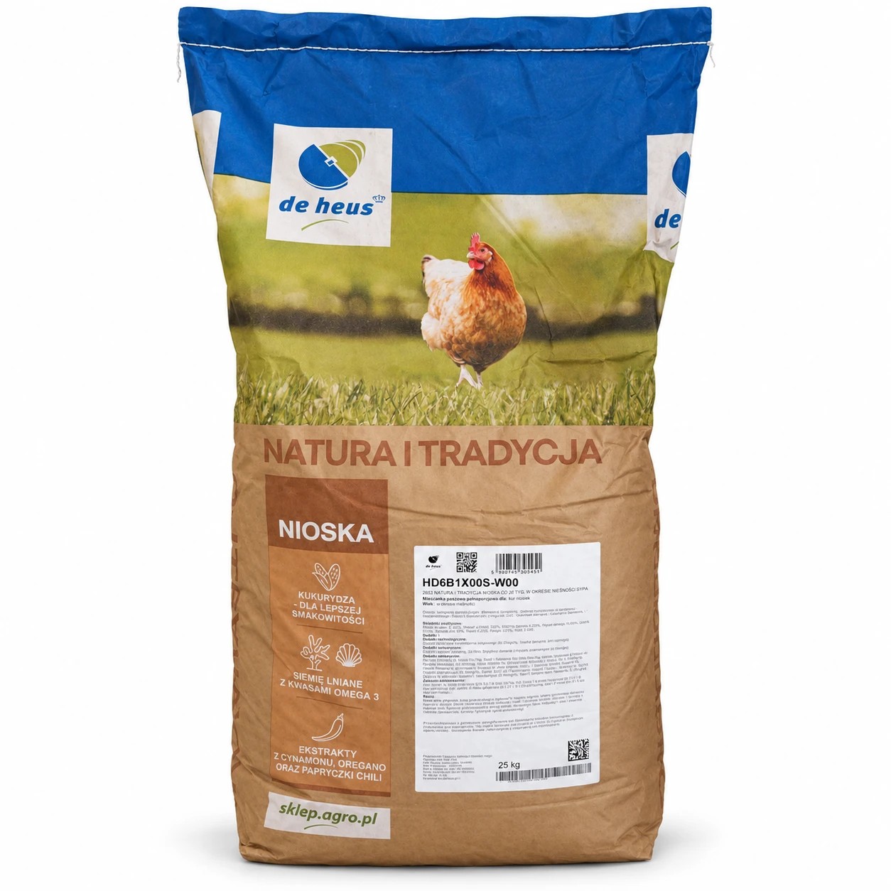 De Heus Natura i Tradycja Nioska sypka 25 kg