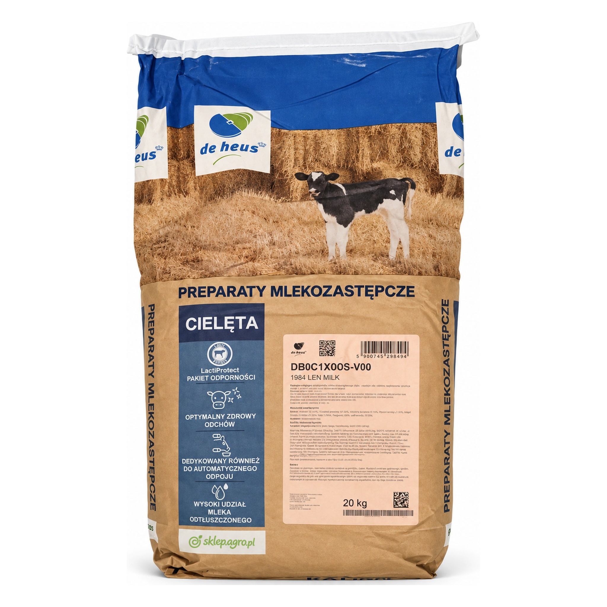 De Heus Len Milk 20 kg