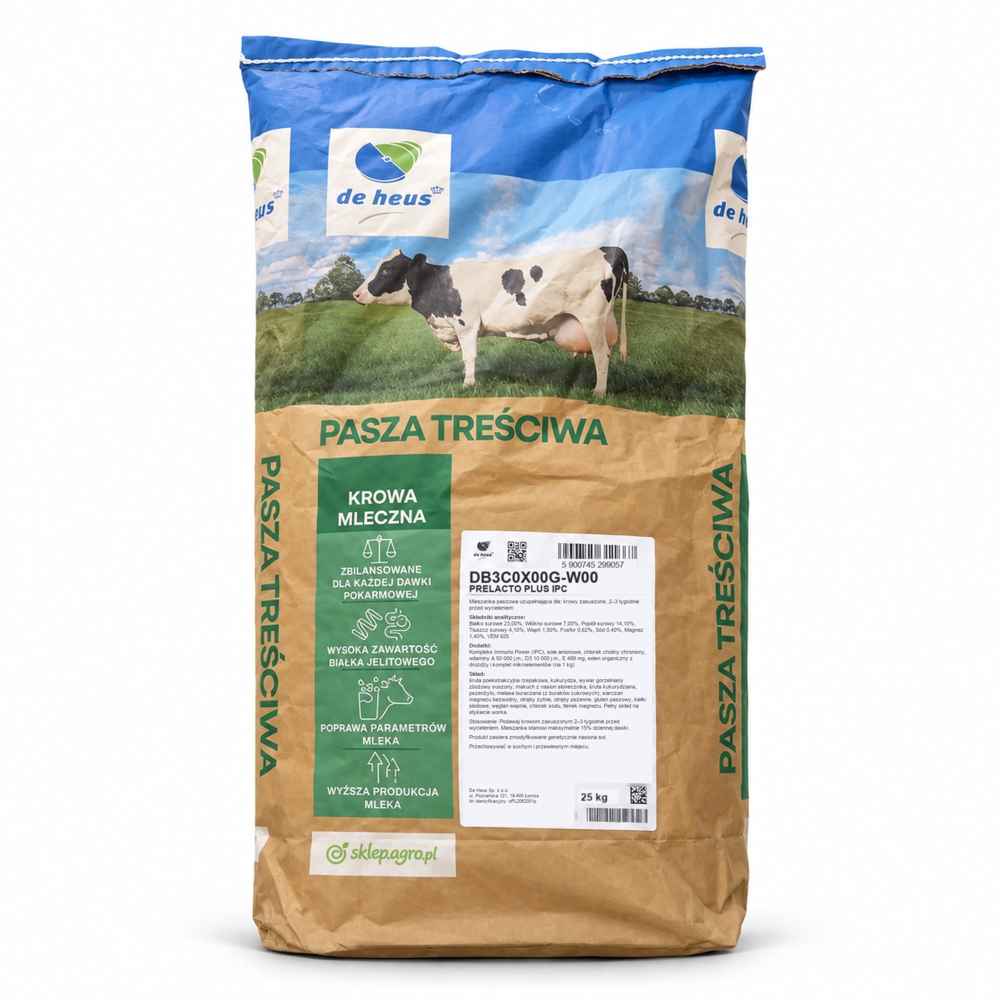 De Heus Prelacto Plus IPC 25 kg