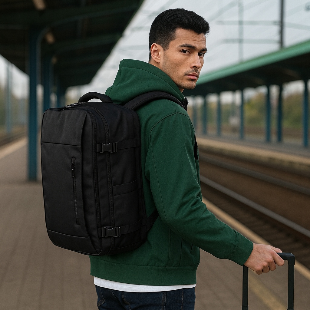 Plecak BANGE 1801 – tył i plecy