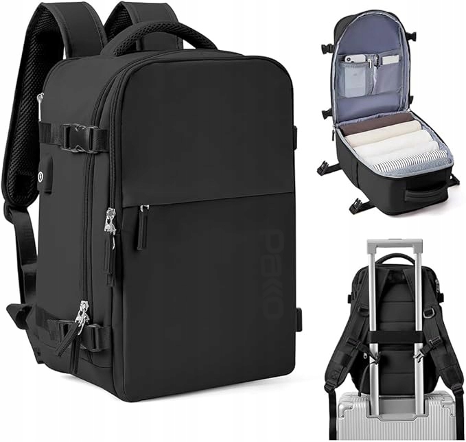 Plecak Pakko – wnętrze i komory