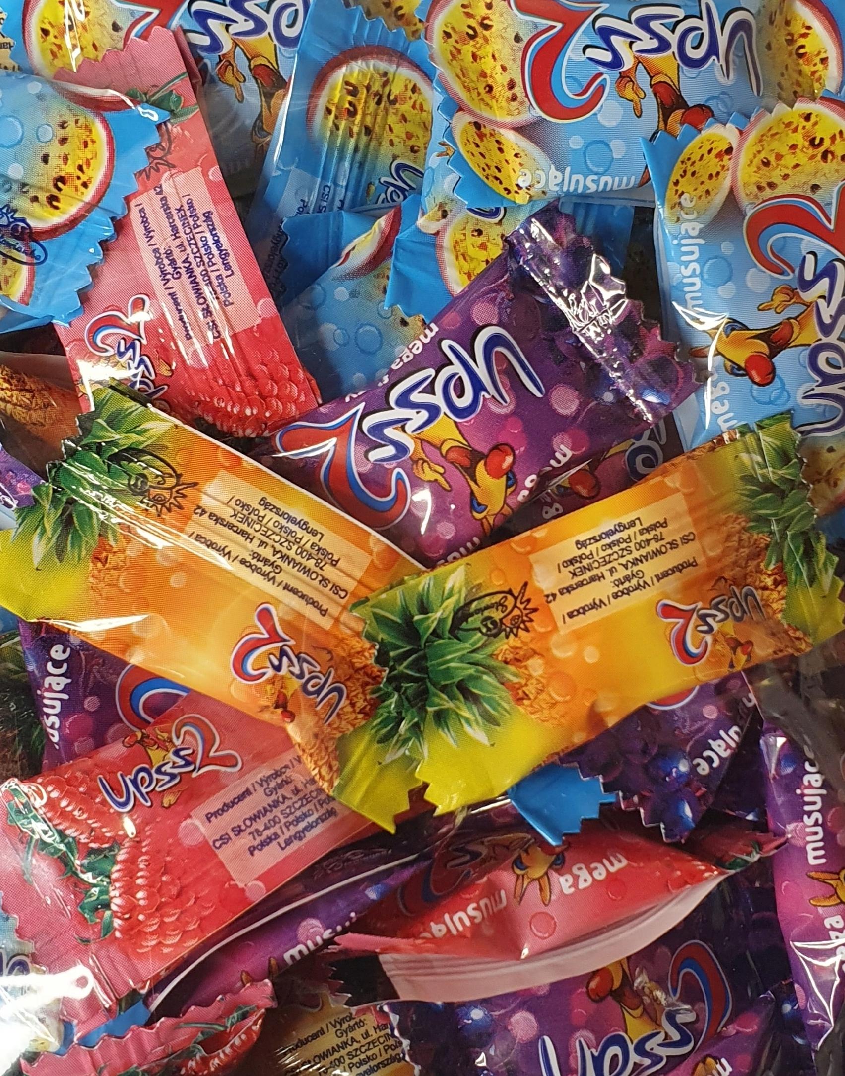 Cukierki UPSS2 200g owocowe
