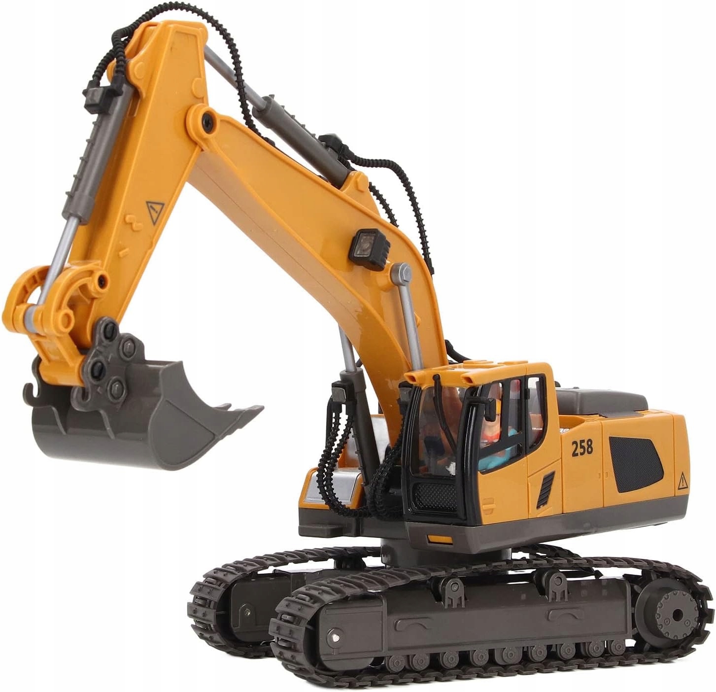 Excavator cu telecomanda, XZS XUEZHISHAN TOYS, 1:20, 2,4 GHz
