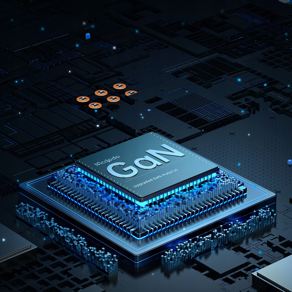 MCDODO Szybka Ładowarka Stacja Dokująca USB-C 100W z Kablem 1,2m