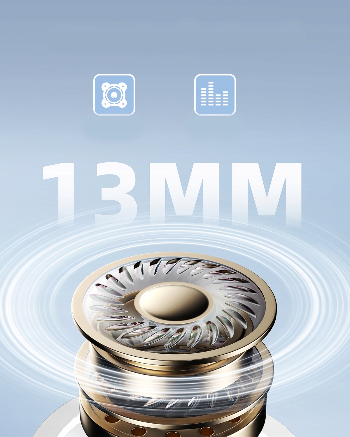 INNOSTYLE SŁUCHAWKI BEZPRZEWODOWE DOUSZNE BLUETOOTH V5.3 Z MIKROFONEM ETUI