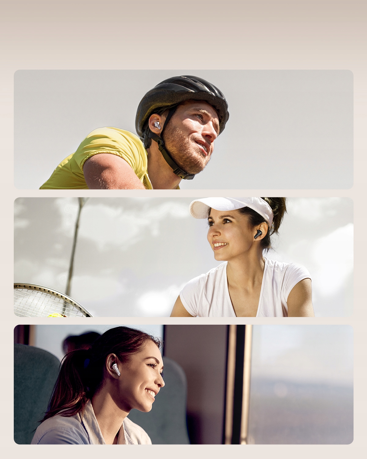 INNOSTYLE SŁUCHAWKI BEZPRZEWODOWE DOUSZNE BLUETOOTH V5.3 Z MIKROFONEM ETUI