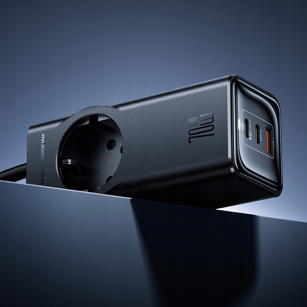 MCDODO Ładowarka sieciowa GAN Typ C z 4x USB-C, 70W, czarna