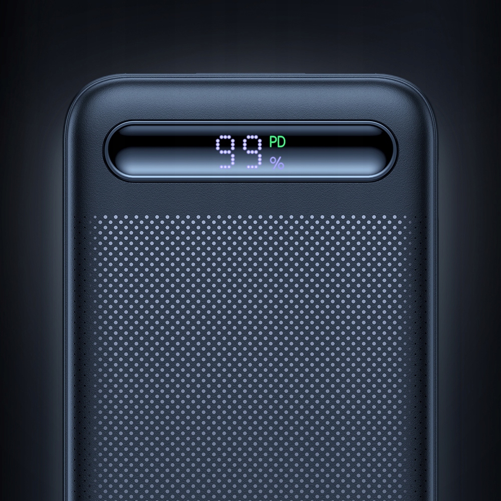 MCDODO Powerbank 30000mAh z wyświetlaczem, 3x USB, USB-C, 22,5W