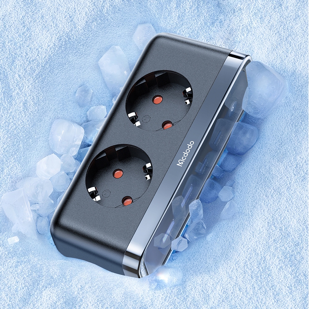 MCDODO Ładowarka Sieciowa GAN TYP C 6x USB-C 70W Czarna, Quick Charge