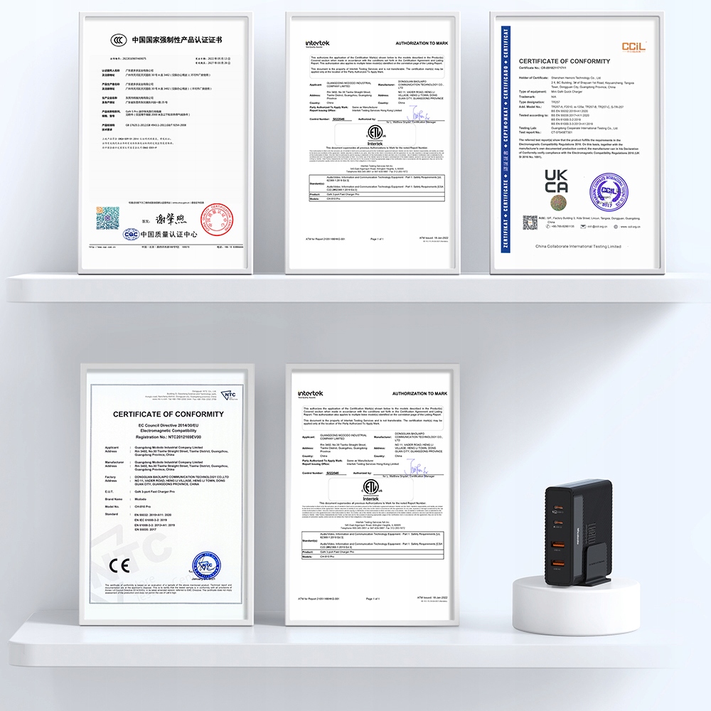 MCDODO Szybka Ładowarka Stacja Dokująca USB-C 100W z Kablem 1,2m