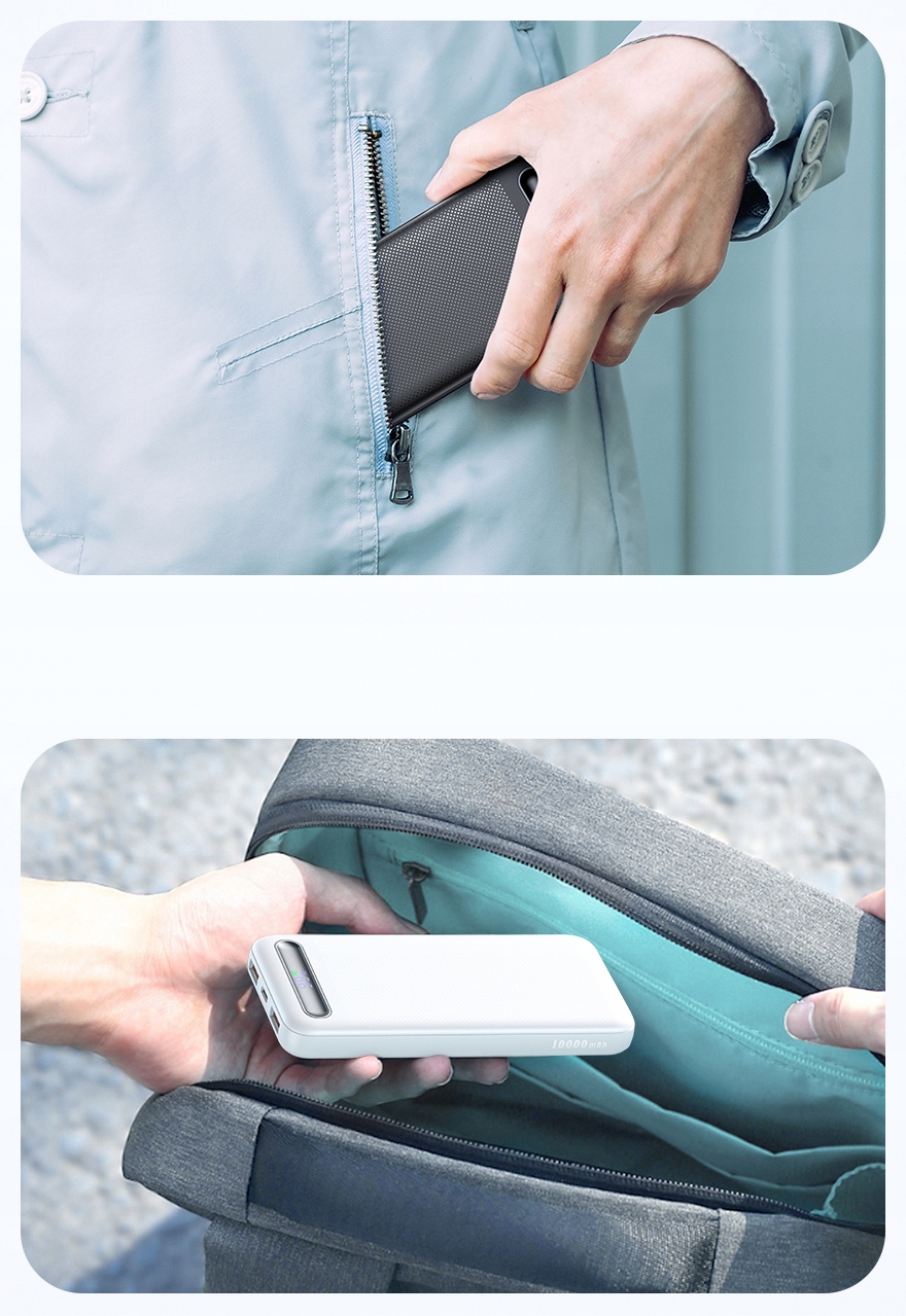 MCDODO Powerbank 30000mAh z wyświetlaczem, 3x USB, USB-C, 22,5W