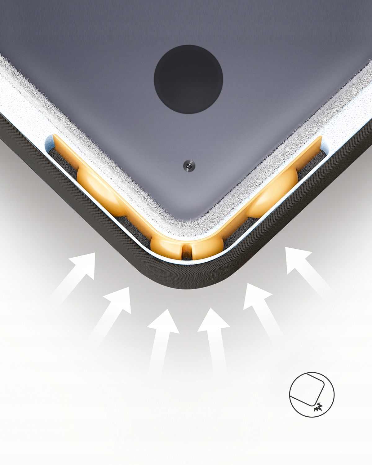 Torba na laptopa INNOSTYLE 15.6"/16" wodoodporna czarna OMNIPROTECT