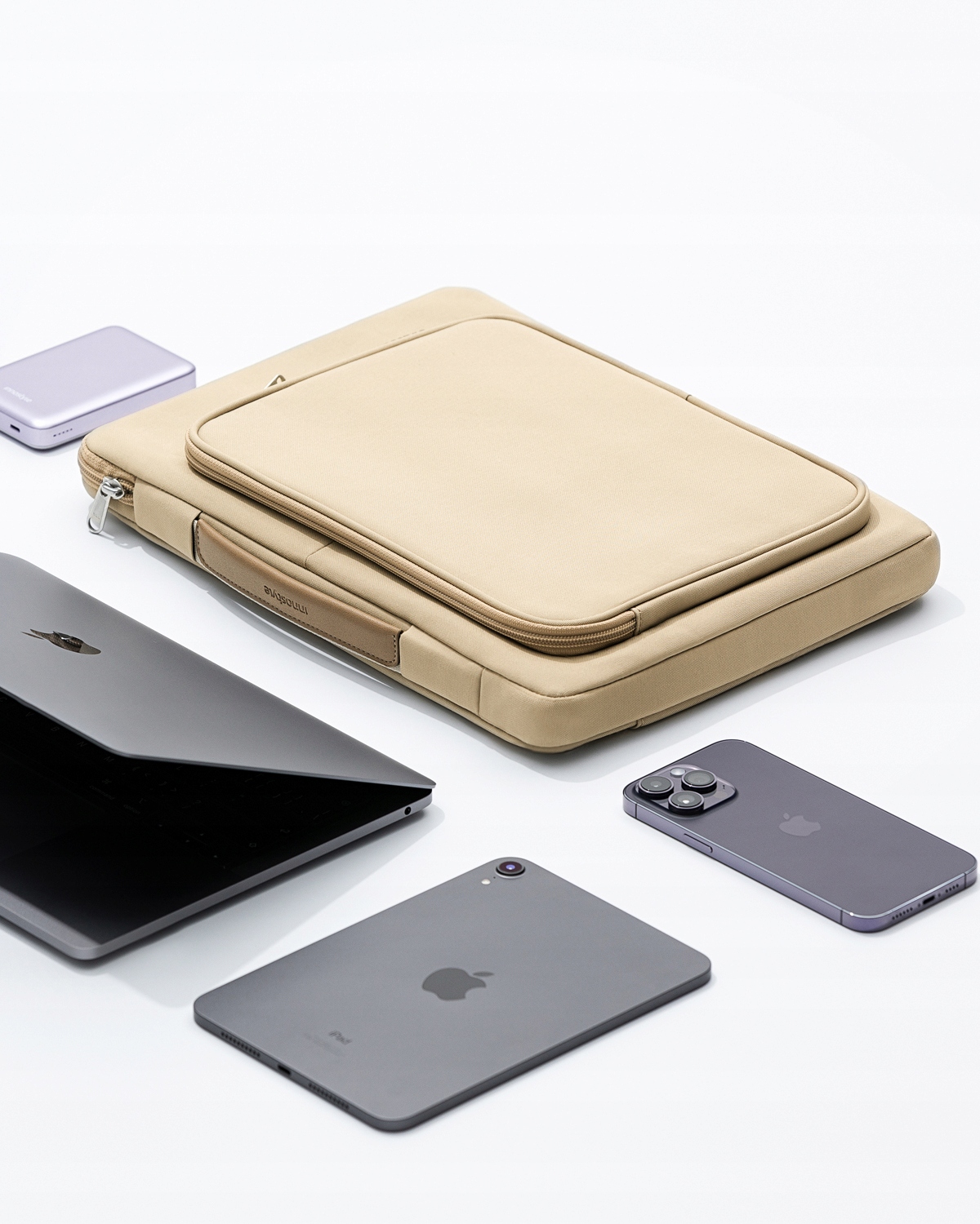 Wodoszczelna torba na laptopa 14" Innostyle OmniProtect beżowa