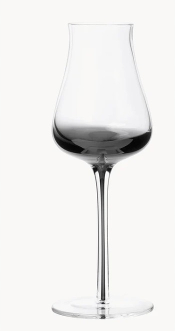 Kieliszek do szampana ze szkła dmuchanego Smoke, 4 szt.