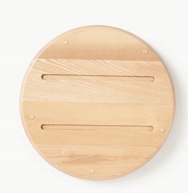 Komplet tac dekoracyjnych z drewna jesionowego Copenhagen, 2 elem.